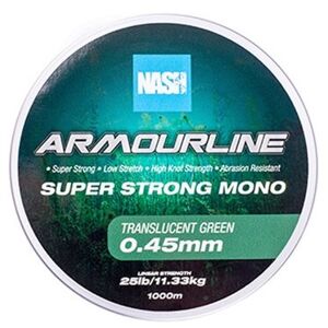 Nash vlasec armourline super strong mono uv yellow 1000 m - 0,45 mm 11,33 kg