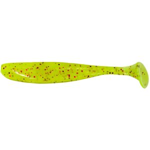 Keitech gumová nástraha Easy Shiner 3,5" 8,9cm 3,9g Chartreuse Red Flake 7ks