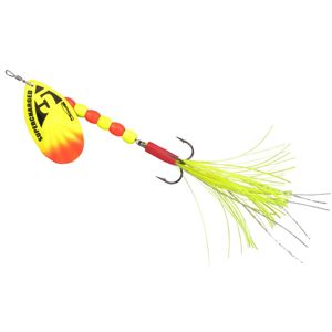 Spro blyskáč supercharged weighted spinners yellow - 18 cm 19 g