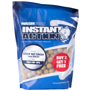 Nash boilies instant action candy nut crush-200 g 15 mm