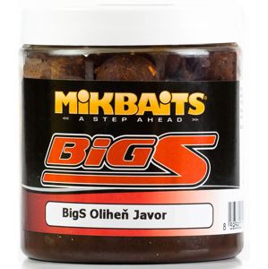 Mikbaits boilies v dipe bigs oliheň javor 250 ml-20mm