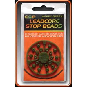 ESP Leadcore stop Beads weedy green