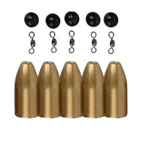 Savage Gear Set Zátěží pro gumové nástrahy Brass Bullets Kits 10g