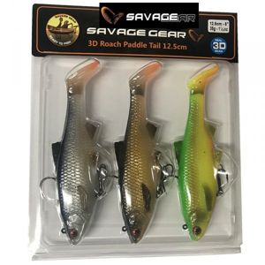 Savage Gear 3D Roach Paddle Tail 7,5 cm 9g 3pcs kit