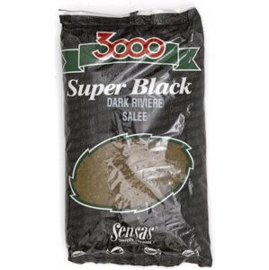 Sensas Krmení 3000 Dark Salty Riviere (řeka-černá-slaná) 1kg