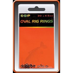ESP Kroužek Oval Rigs 6mm 20ks