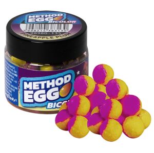 Benzar mix umelá nástraha bicolor method egg 6-8 mm 30 ml - ananás-slivka