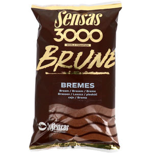 Sensas krmítková zmes 3000 brown 1 kg-bremes