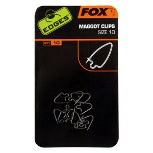 Fox klipy na červy Maggot Klips vel. 6