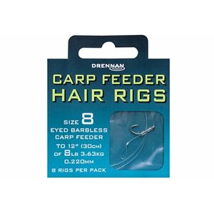 DRENNAN Carp Feeder Hair Rigs 16 to 5