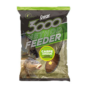 Sensas kŕmenie 3000 method feeder 1 kg-carpe yellow
