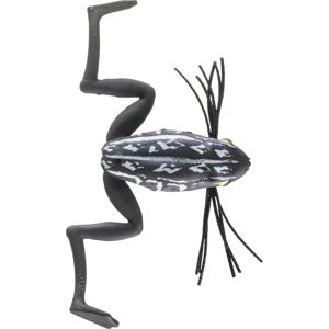 Daiwa gumová nástraha prorex mini žaba black poison - 3,5 cm