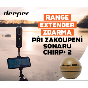 Deeper Chirp+ 2 a Range Extender zdarma