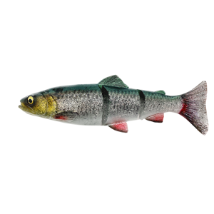 Savage gear gumová nástraha 4d linethru trout slow sinking lemon trout - 25 cm 180 g