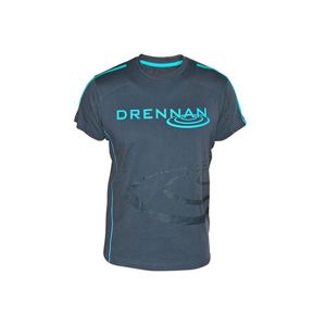 DRENNAN T-Shirt Grey/Aqua vel. XXL