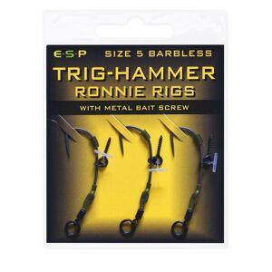 ESP návazce Trig Hammer Ronnie Rig Barbless vel. 5