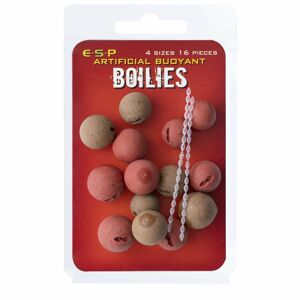 ESP Buoyant Boilies Brown/Red Fishmeal