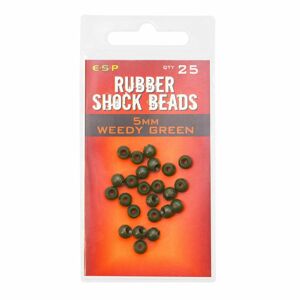 ESP Rubber Shock Beads Weedy Green 5mm