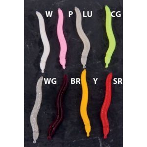 Saenger iron trout nástrahy worms 4 cm-farba w
