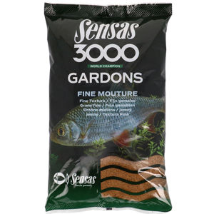 Sensas kŕmenie 3000 gardons 1 kg - fine (plotica jemné)