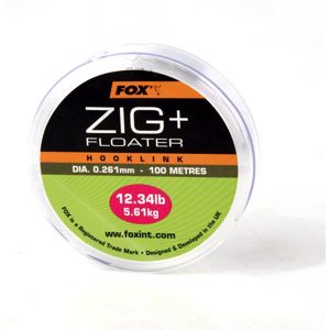 FOX Edges Zig & Floater Hooklink 0,28mm 100m clear