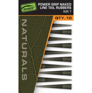 Fox převleky Edges Naturals Power Grip Naked Line Tail Rubbers vel.7
