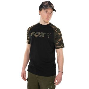 Fox triko Raglan Raglan Black Camo T-Shirt vel.XL