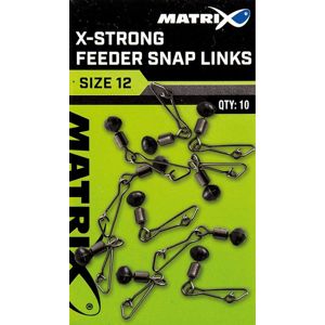 Fox Matrix X Strong feeder snap links vel.12