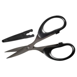 Giants fishing nožnice čierne scissors with safety cap