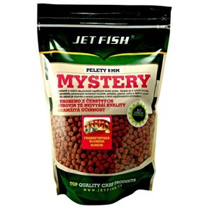 Jet fish mystery pelety 8 mm 1 kg-jahoda/moruša