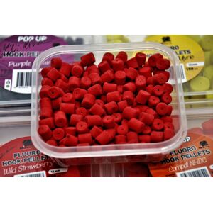 LK Baits Fluoro POP-UP Hook Pellets Wild Strawberry 150ml, 8mm