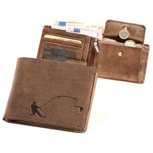 Kožená rybárská peňaženka 40 - rybár