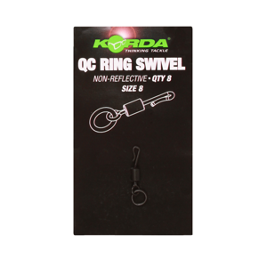KORDA Obratlík QC Ring Swivels, vel.11 (s kroužkem)