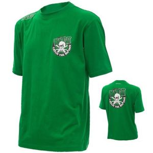 DAM MADCAT Tričko T-Shirt Skull & Clonks green XL
