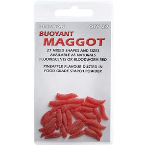 DRENNAN Červy Buoyant Maggot bloodworm red