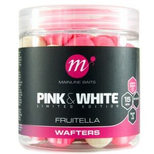 Mainline boilies fluro pink white wafters fruitella 15 mm