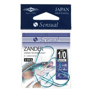 Mikado háčky Sensual - Zander vel. 2/0 modrá