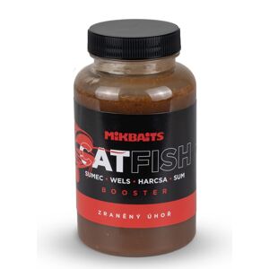 Mikbaits booster catfish zranený úhor 250 ml