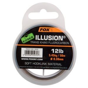 Fox fluorocarbon edges illusion soft trans khaki 50 m-nosnosť 5,45 kg
