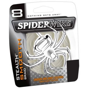 Spiderwire splietaná šnúra stealth smooth 8 žltá-priemer 0,17 mm / nosnosť 15,8 kg / návin 1 m
