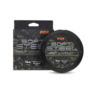 Fox vlasec soft steel fleck camo mono 1000 m - priemer 0,35 mm nosnosť 8,2 kg