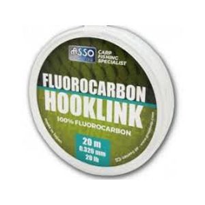 Asso fluorocarbon hooklink 20 m - priemer 0,389 mm