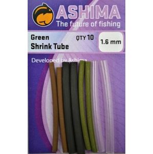 Ashima zmršťovacie hadičky 10 ks zelená-priemer 1,2 mm