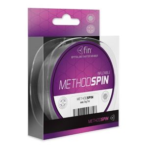 Fin vlasec method spin sivá 200 m-priemer 0,25 mm / nosnosť 12,1 lb