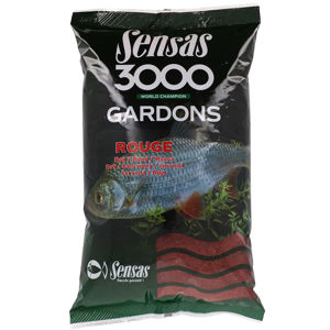 Sensas kŕmenie 3000 gardons 1 kg - red (plotica červená)