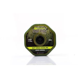 RidgeMonkey šňůrka RM-Tec Soft Braid Hooklink 25lb 20m Weed Green