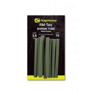 RidgeMonkey smršťovací hadička RM-Tec Shrink Tube 3,6mm Weed Green 10ks