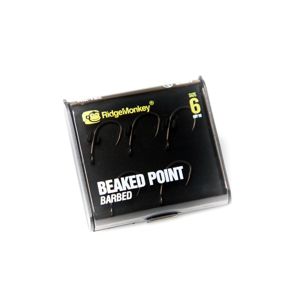 RidgeMonkey háček RM-Tec Beaked Point Barbed Velikost 6
