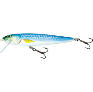 Salmo wobler white fish floating limited edition models blue silver 13 cm