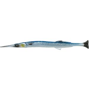 Savage gear gumová nástraha 3d line thru needlefish pulse tail blue needlefish - 30 cm 66 g